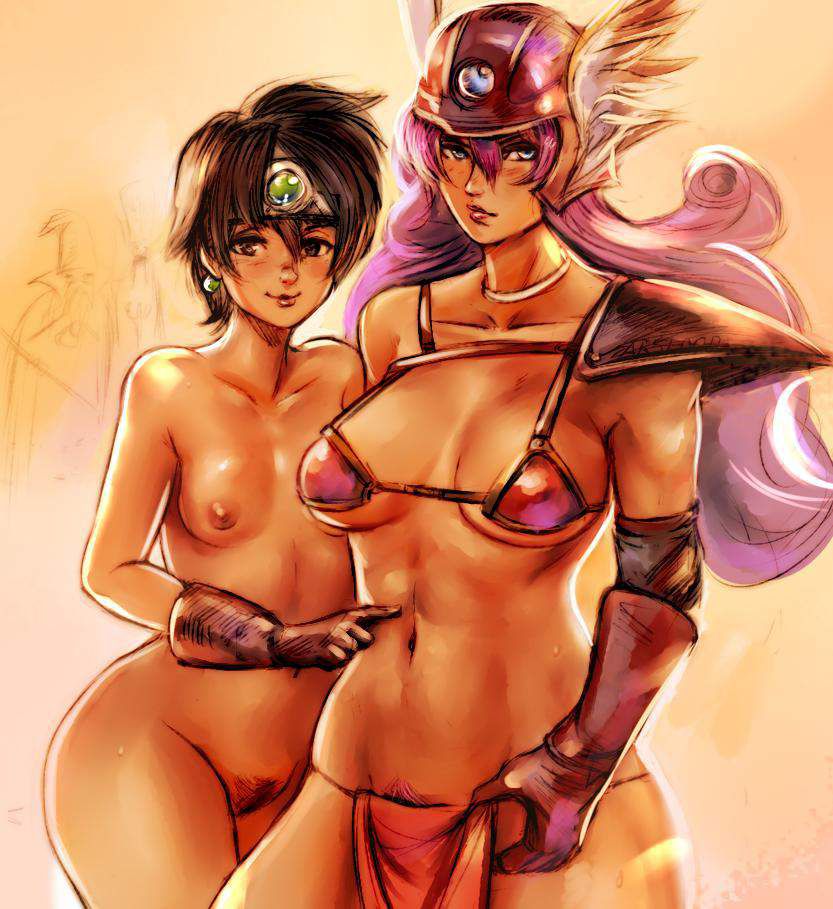 【DQ3】Erotic image of female warrior [Dragon Quest III and biography ... 9