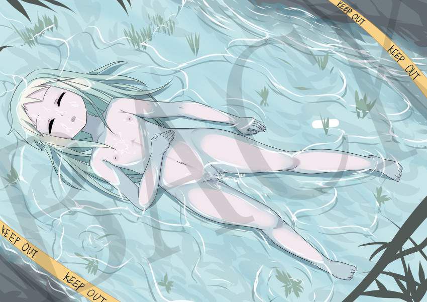 【Body in this sea】Secondary eroglo image of underwater female body 3