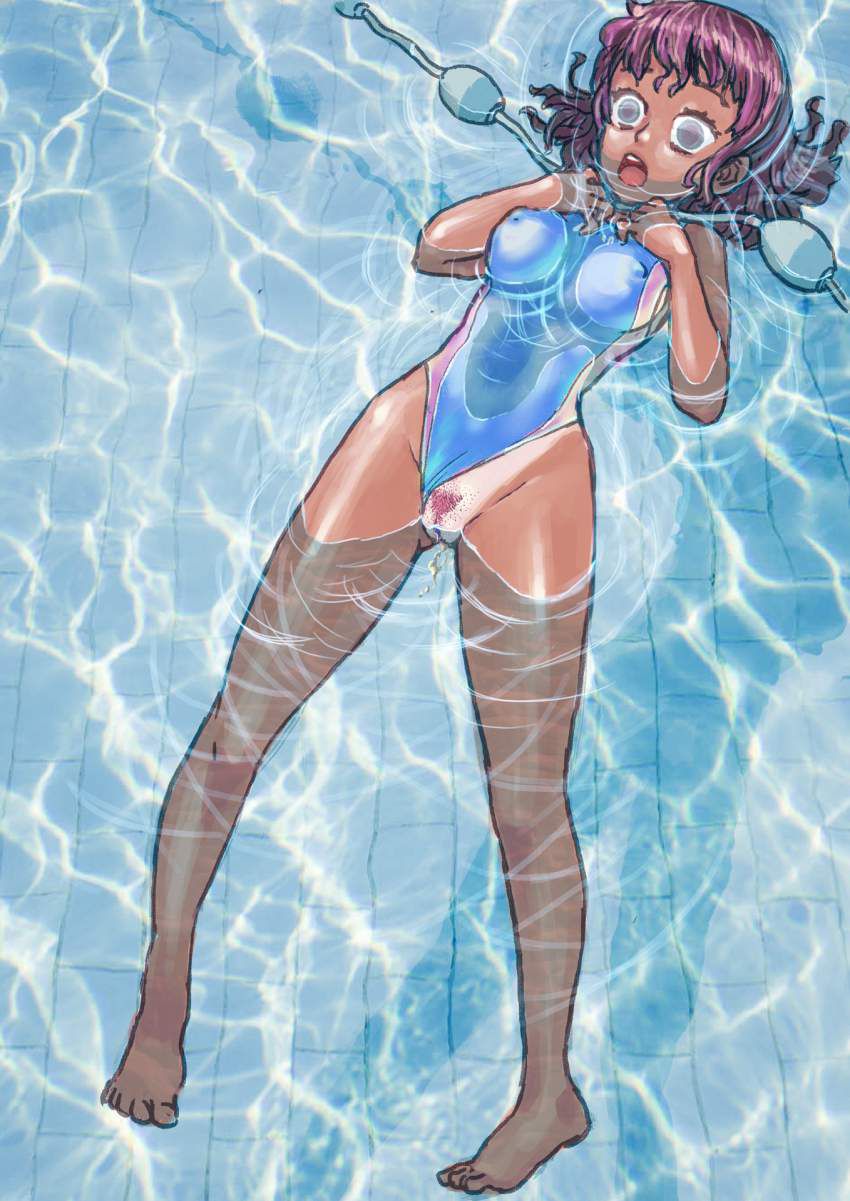 【Body in this sea】Secondary eroglo image of underwater female body 9