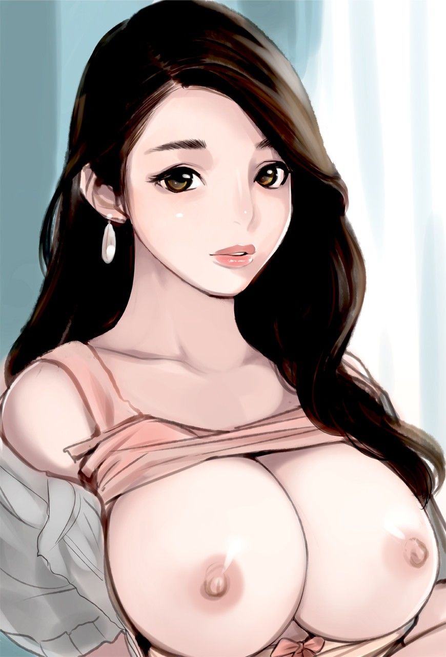 Secondary erotic erotic image of a girl with pink nipples that protruded with tsun 2