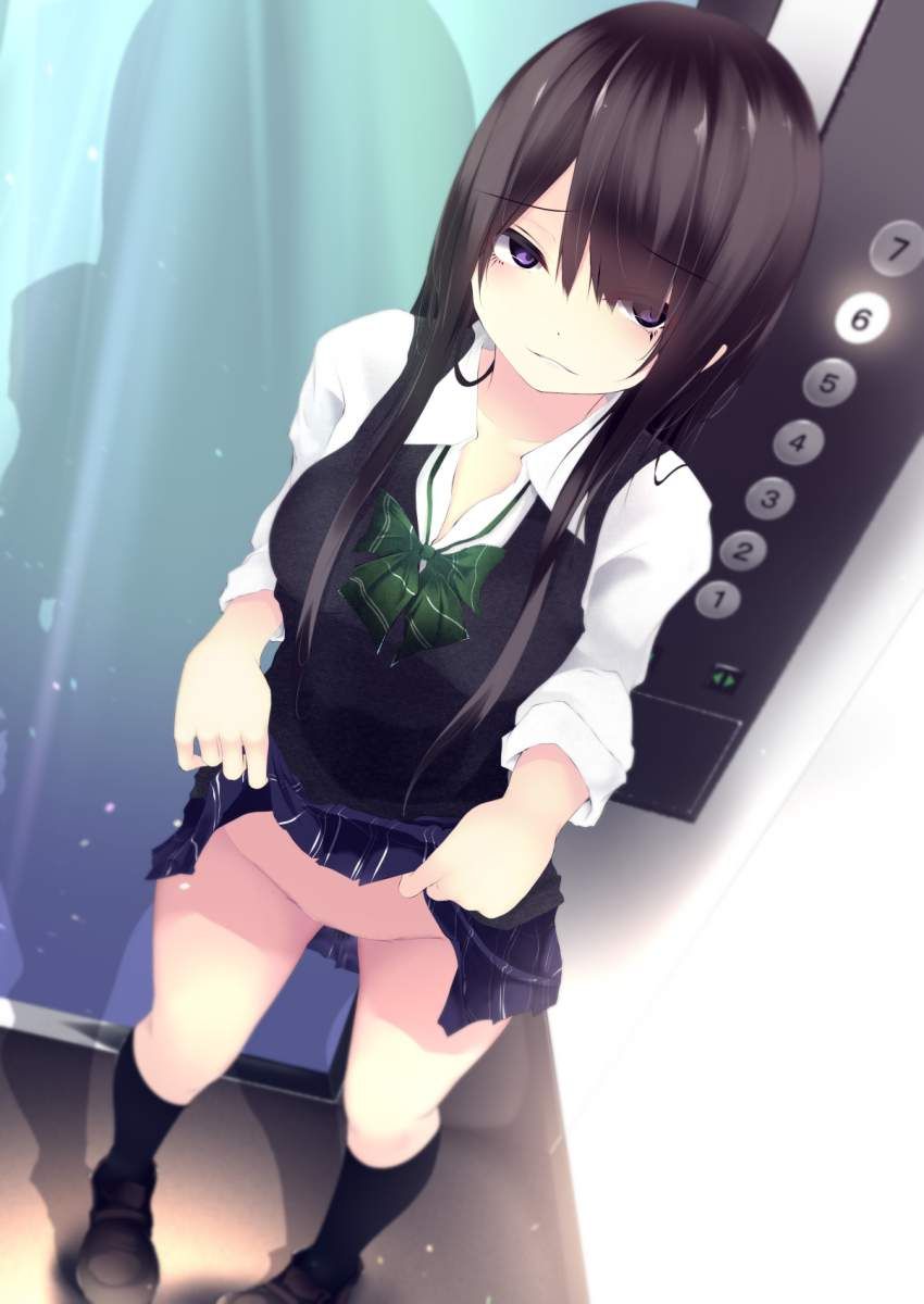 【Closed Room】Secondary erotic image of girls in the elevator [Nothing should happen ...] 2