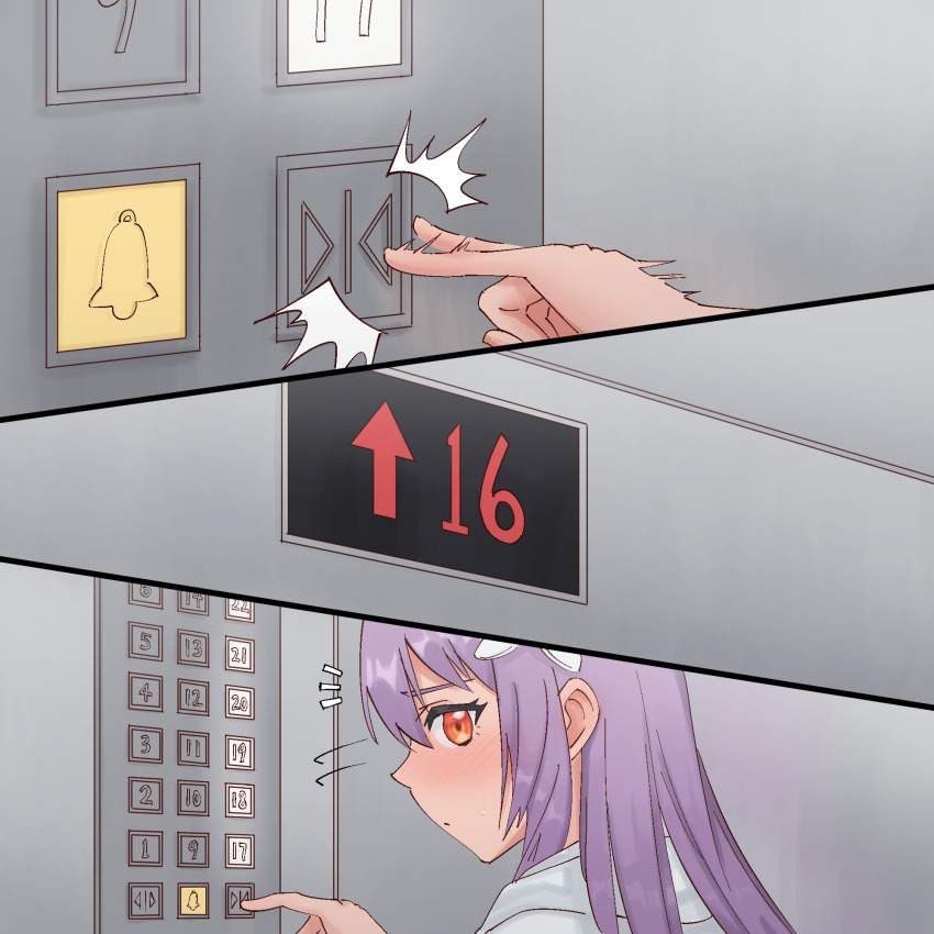 【Closed Room】Secondary erotic image of girls in the elevator [Nothing should happen ...] 3