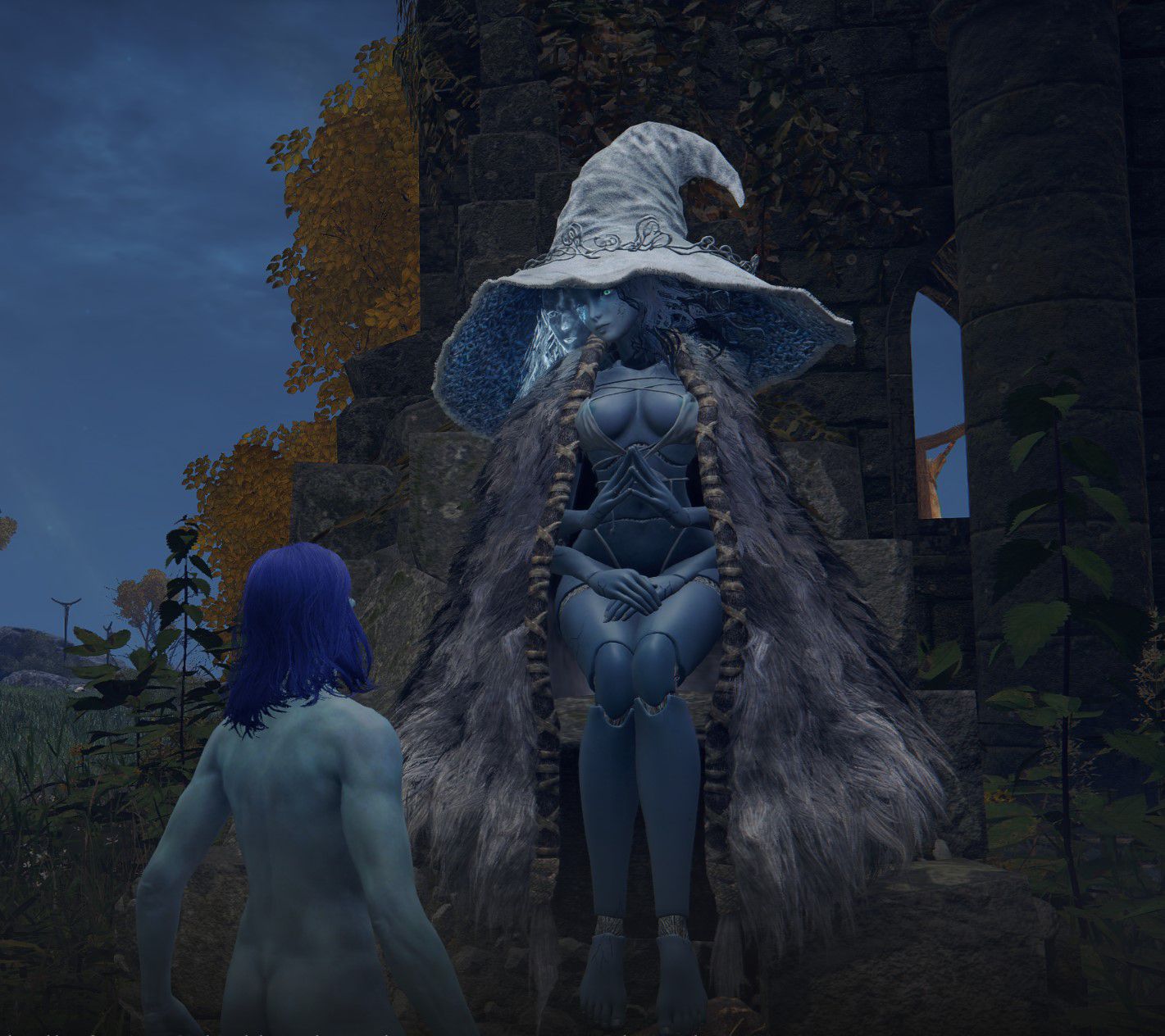 [Eldenling] witch Rani is dressed in a doskebe costume with erotic remodeling mod or out 11