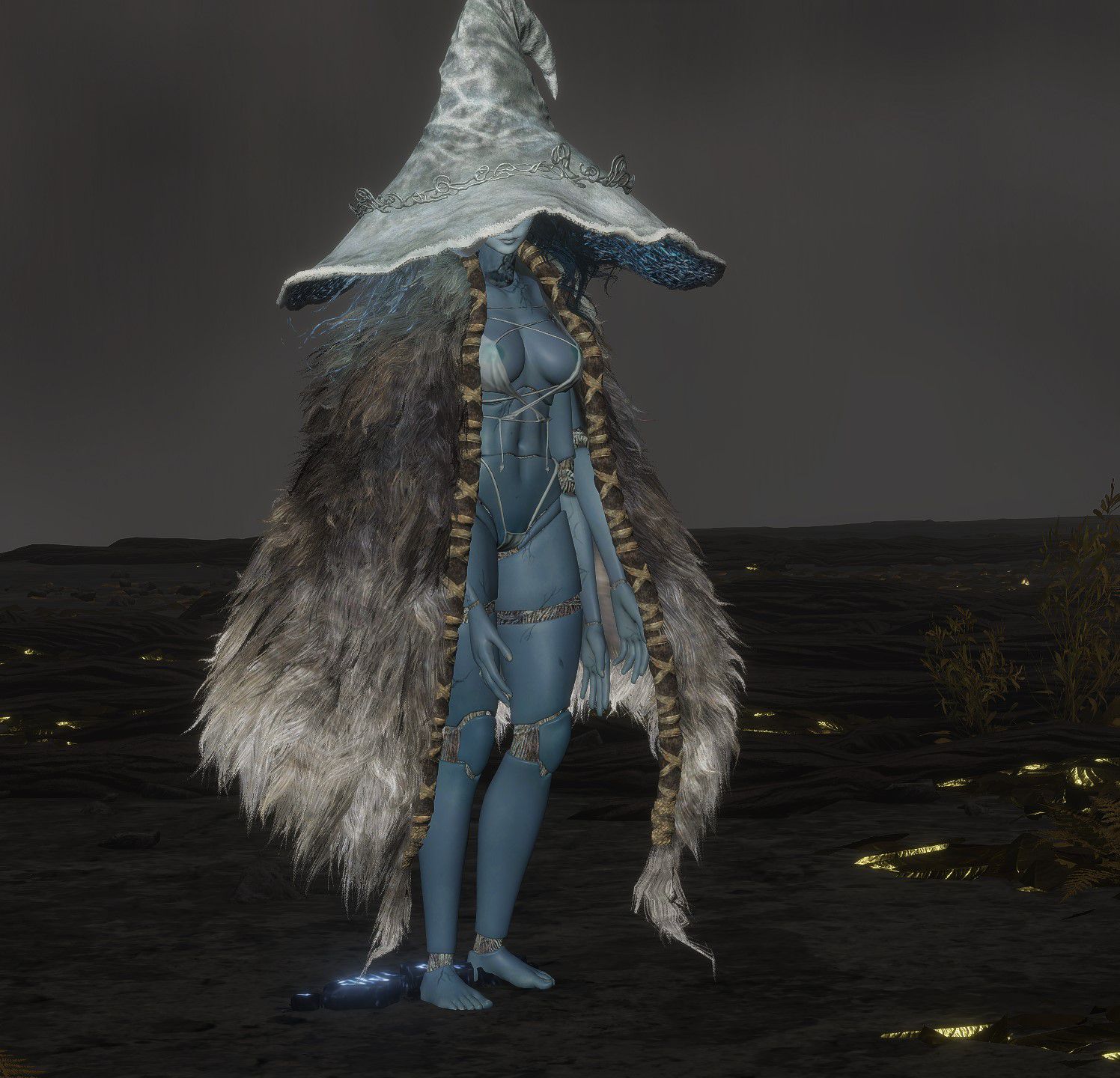 [Eldenling] witch Rani is dressed in a doskebe costume with erotic remodeling mod or out 17